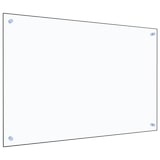 thumbnail of vidaXL Küchenrückwand Transparent 90×60 cm Hartglas