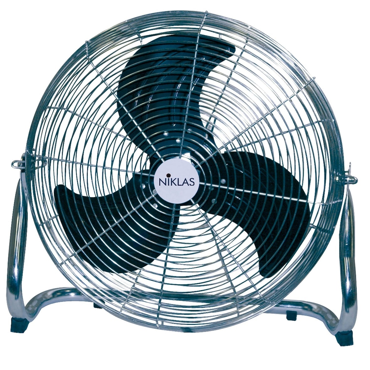Ventilatore Professionale in acciaio da terra e parete 50 cm Powerfloor 100W Niklas