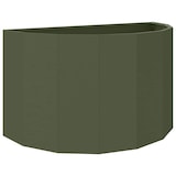thumbnail of vidaXL Pflanzkübel Olive Grün 90 x 45 x 50 cm Stahl