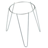 thumbnail of Soporte Maceta Pie Zincado 18 cms