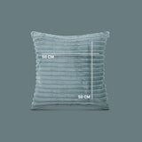 thumbnail of Dekokissen - Kordoptik 50x50cm - Graugrün