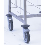 thumbnail of Tournus Tablettabräumwagen / Cafeteria Abräumwagen mit 12 Einschüben für Tabletts Breite 320 - 370 mm