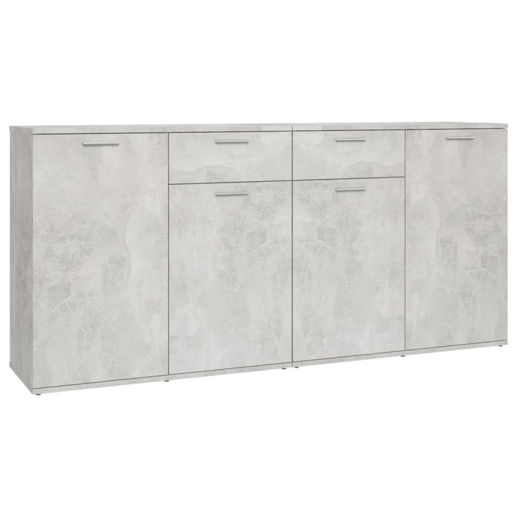Helloshop26 - Buffet Sideboard Kommode Kleiderschrank Aufbewahrungsmöbel Organizer für Küche Wohnzimmer Lounge 160 x 36 x 75 cm 02_0031856