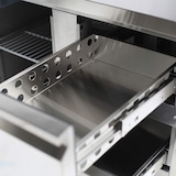 thumbnail of Mesa refrigerada de 6 gavetas, aço inox, refrigeração estática, 85 x 137 x 70 cm, GN1/1, 435 W, EASYLINE, 368L, 10016 Vaiotec