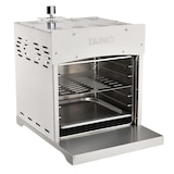 thumbnail of TAINO XXL Hochleistungsgrill Gas bis 800°C mit Pizzastein Edelstahl Silber