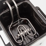 thumbnail of Freidora Jata FR115 de 1,5 litros. Con termostato regulable de temperatura. Fácil limpieza. Sistema antimezcla de sabores. Resistencia inox sumergida