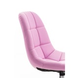 thumbnail of Chaise de bureau Emil similicuir Rose