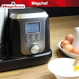 thumbnail of Magefesa Magchef - Robot de Cocina Multifunción Negro, Capacidad 3.3L, Incluye Recetario, Espátula, Batidor, Protector de Cuchillas, Vaso Medidor