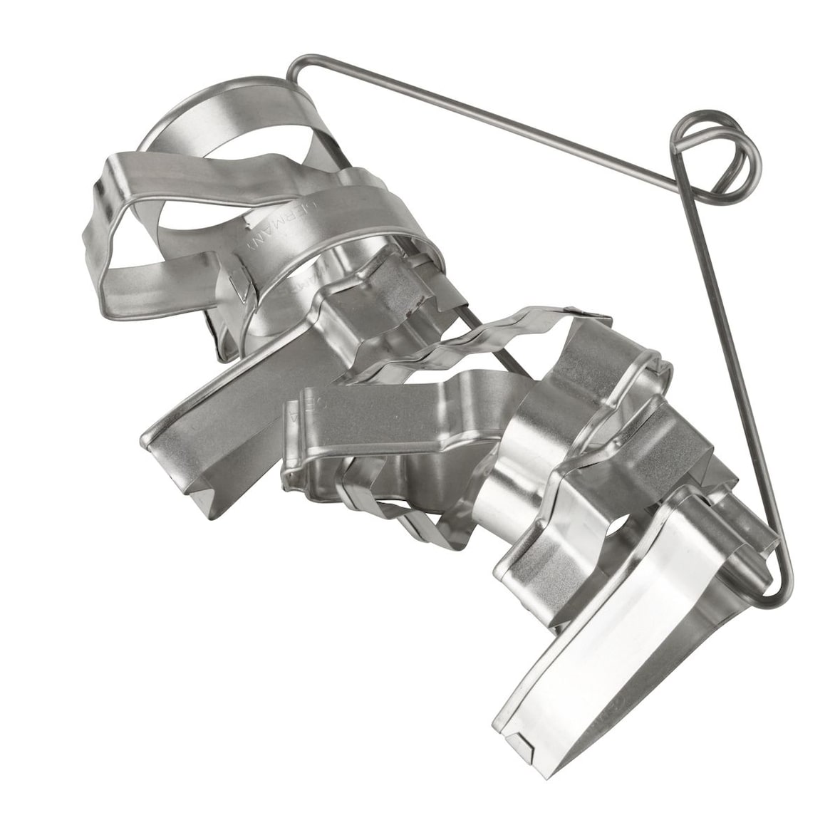 Zenker Patisserie Ausstecher-Set, 10-tlg., Ausstechform, Ausstech Form, Plätzchen Ausstecher, Weißblech Verzinnt, 7731