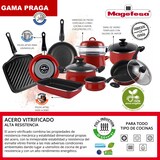 thumbnail of Magefesa Praga Sartén Doble Tortilla Patatas 20 cm, Inducción, Antiadherente, sin PFOA, Lavavajillas, Rojo