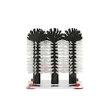 thumbnail of Barprofessional Glazenspoelborstel 3-delig Aluminium voet 18cm
