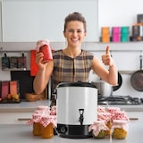 thumbnail of Conserve Macchina 28L Conserve Pentola Vin Brulè Dispenser Bevande Calde bianco