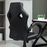 thumbnail of HOMCOM Sedia da Gaming ad Altezza Regolabile, 71x61x108-118 cm, Nera