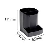 thumbnail of Exacompta - Réf. 675014D - 1 Pot à crayons mini octo Ecoblack - Noir