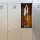 thumbnail of Deckenhaken für Garderobe – Edelstahl 3-fach Kleiderhaken drehbar matt gebürstet