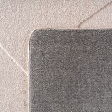 thumbnail of Teppich Flur Geometrisch Pflegeleicht Waschbar Wohnzimmer Schlafzimmer Schadstoffgeprüft Läufer Creme 80x250 cm – LAVAREDO von Kadima Design