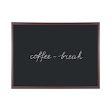 thumbnail of Bi-Office, Pizarra Transitional, 120 x 90 cm, Pizarra para Tiza, Marco de MDF Cerezo