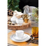 thumbnail of Seltmann Weiden Lido Black Line Kombiservice 30-teilig rund