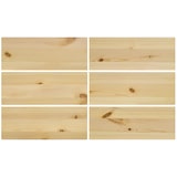 thumbnail of Bettrahmen Massivholzbett Kiefer natur Einzelbett 90x200 Futonbett Singlebett Rollrost 60.37-09M
