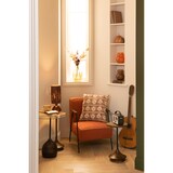thumbnail of Fauteuil Huggy uni orange -  Autre forme Tissu Amadeus 76.00x60.00 cm