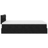 thumbnail of vidaXL Ottoman-Bett mit Matratze & LEDs Schwarz 120x200 cm Samt