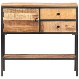 thumbnail of vidaXL Sideboard 85x30x80 cm Raues Mangoholz