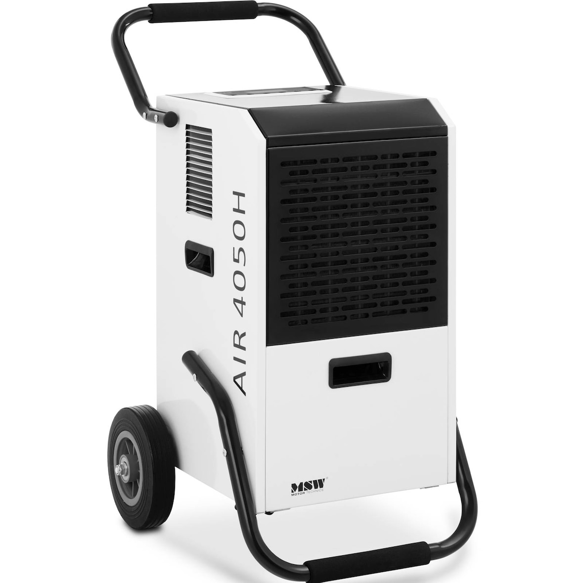 MSW - MSW Déshumidificateur Professionnel 50 l / 24 h 90 m² 628 m³/h 7 L avec poignée Séchoir de chantier Absorbeur d'humidité