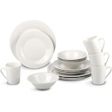 thumbnail of Alpina Serviesset 16-Delig - Bordenset Diner 4 Persoons - Wit