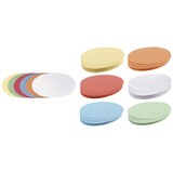 thumbnail of Franken UMZ111999 Moderationskarte - Oval, 190 x 110 mm, sortiert, 500 Stück