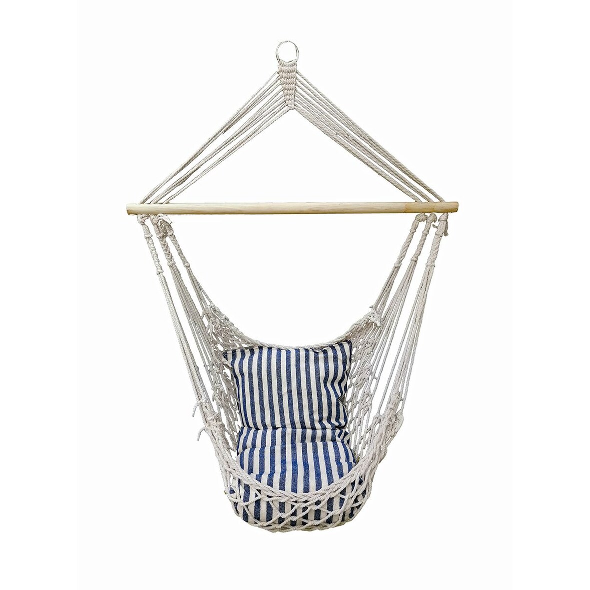 Hängesitz Hängesessel Sessel Hängestuhl hängend mit Sitzkissen Baumwolle