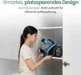 thumbnail of Emerio Staubsauger ohne Beutel – 2 Liter – HEPA-Filter – Kabellänge 4,5 m – Hochleistungsbürste – 700 W – VCE-108278.10 – Schwarz / Blau
