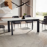 thumbnail of Marmor Esstisch Keramik | 180-240 cm Ausziehbar | Esszimmertisch Weiß Modern | Großer Glastisch | Malta Kollektion | Kadima Design