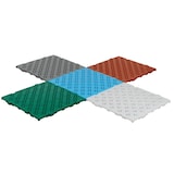 thumbnail of 20 Stück Kunststoff Bodenrost Bodenplatte für Sauna/Garten/Poolbereich 500 x 500 x 25 mm Grün