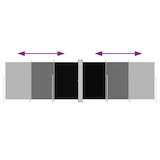 thumbnail of vidaXL Windscherm uittrekbaar 180x600 cm zwart