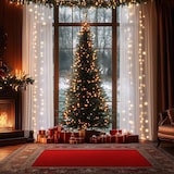 thumbnail of WellHome - Guirnalda con 80 Luces LED Blanco cálido con Temporizador y cable transparente