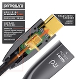 thumbnail of Primewire Ultra HD HDMI 2.0b Glasfaserkabel 3-fach geschirmt 4K / Full HD / 3D / ARC / High Speed mit Ethernet - 30m
