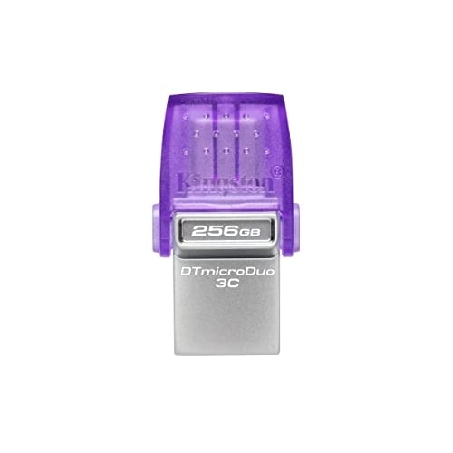 Kingston - digital media product 256gb dt microduo 3c 200mb/s dual