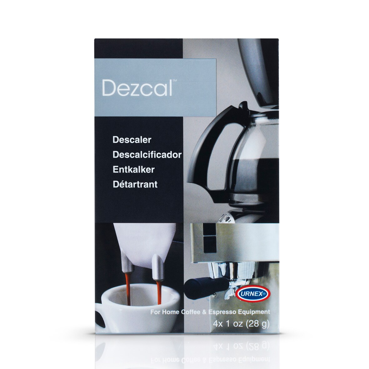 Dezcal Entkalker für Kaffee- und Espressomaschinen 4x28 g