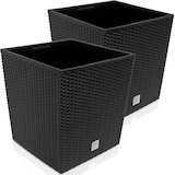 thumbnail of DEUBA® Blumentopf 2er Set 64 Liter Anthrazit