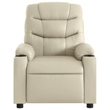 thumbnail of vidaXL Massagesessel Elektrisch Creme Kunstleder