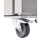 thumbnail of Frigorífico expositor de alta eficiência energética, 2 portas, aço inoxidável, tropicalizado 40°C, GN2/1, 215 x 140 x 81cm, 1400L, Polar Série U UA042