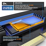thumbnail of CSL Computer-Adapter, PCIe Karte, Erweiterungskarte für M.2 Key-M SSDs, NVMe Standard