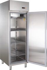 thumbnail of GastroHero Tiefkühlschrank TKS-PROFI700N | 460 Liter | Edelstahl | GN 2/1 | Umluftkühlung | Digitalthermostat | Profi Gewerbe Tiefkühler