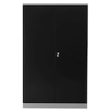 thumbnail of PROREGAL Stahlschrank BEE mit 9 verzinkten Fachböden | HxBxT 195x120x42cm | Grau-Anthrazit | Werkstattschrank Werkzeugschrank Aktenschrank