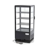 thumbnail of Maxima - Vitrine réfrigérée 78L 43cm - 3 étagères, verre sur 4 côtés, LED, serrure, régulateur de température numérique - 42.8x38.6x96 cm
