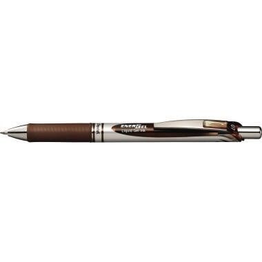 Pentel Gelroller EnerGel BL77-EX 0,35mm Druckmechanik braun