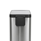 thumbnail of STM18 Mülleimer Treteimer 18l inkl. Inneneimer Softclose-Deckel Silber