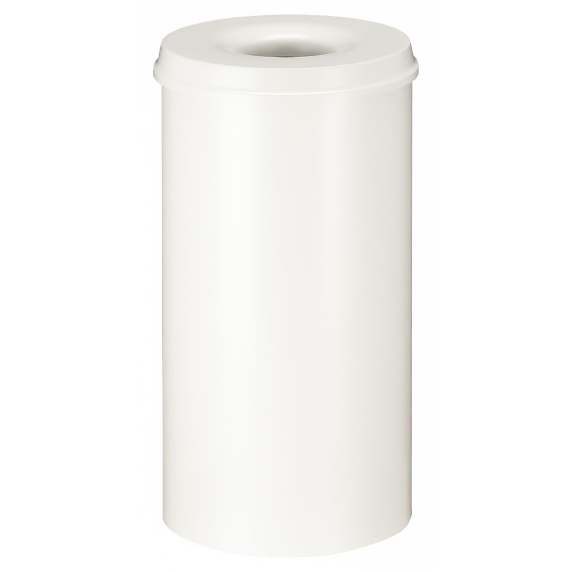 V-part Vlamdovende papierbak 50 ltr - wit (R9002)