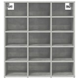 thumbnail of vidaXL Schuhschrank Betongrau 77,5 x 30 x 83,5 cm Holzwerkstoff