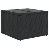 thumbnail of vidaXL 6-teiliges Garten Sofa Set mit Kissen Schwarz Poly Rattan